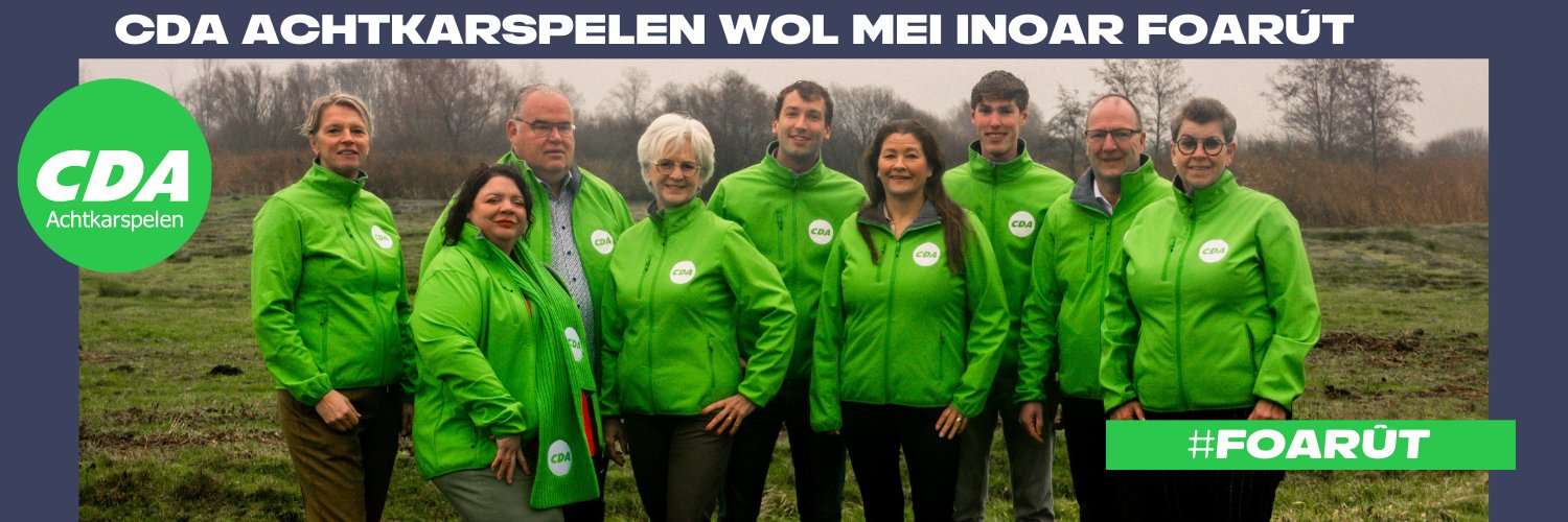 CDA Achtkarspelen banner