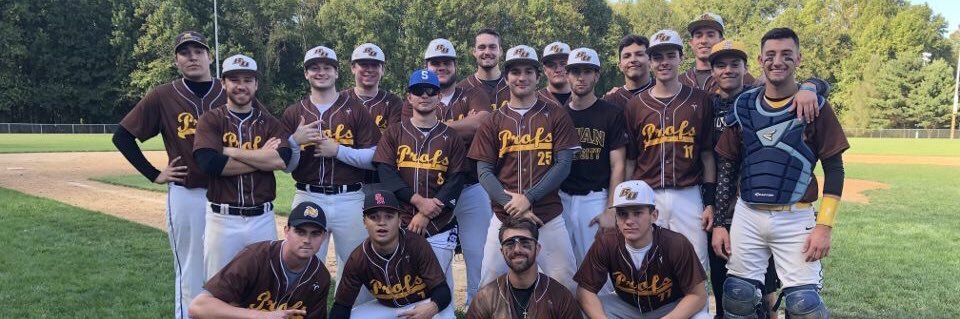 Rowan Club Baseball banner