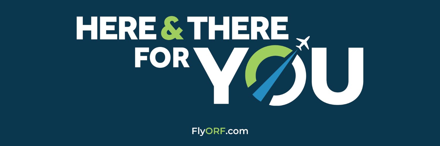 Norfolk International Airport banner