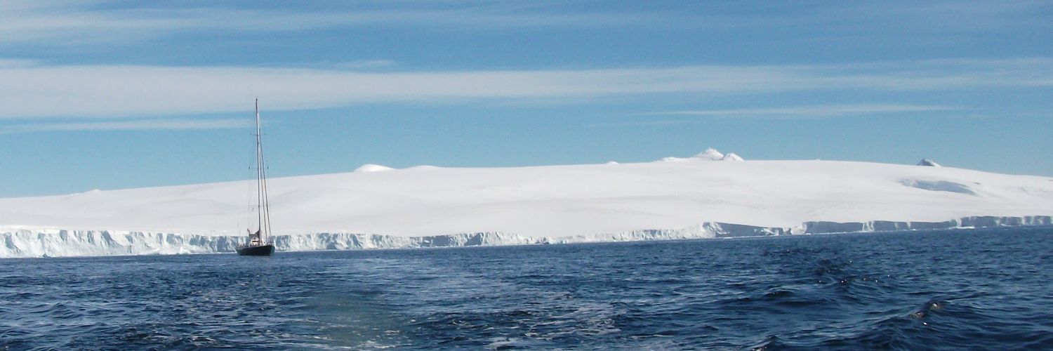 Cdr Winter of the Antarctic banner