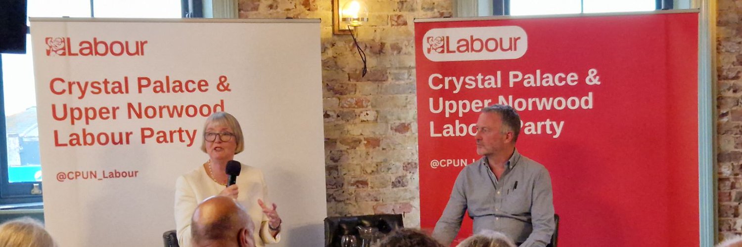 Crystal Palace & Upper Norwood Labour🌹 Profile Banner