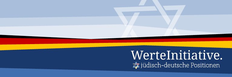 WerteInitiative. jüdisch-deutsche Positionen's banner