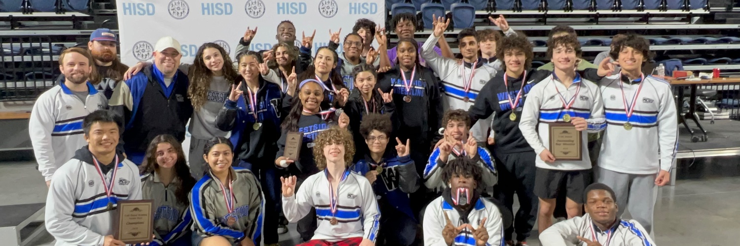 WHS Wrestling banner