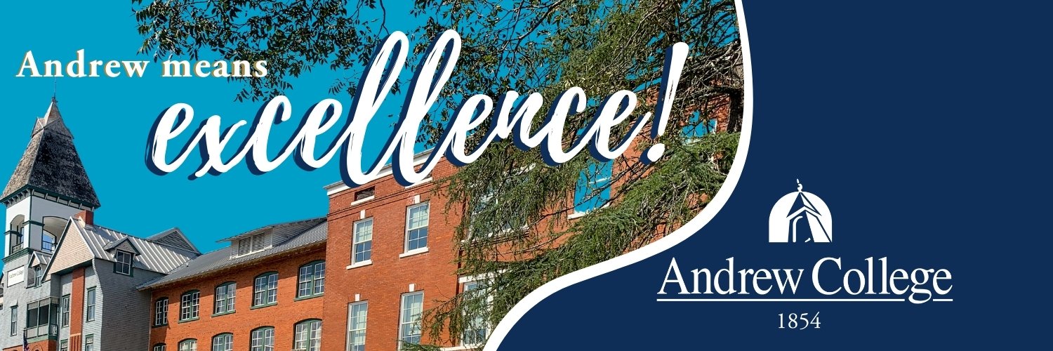 Andrew College banner