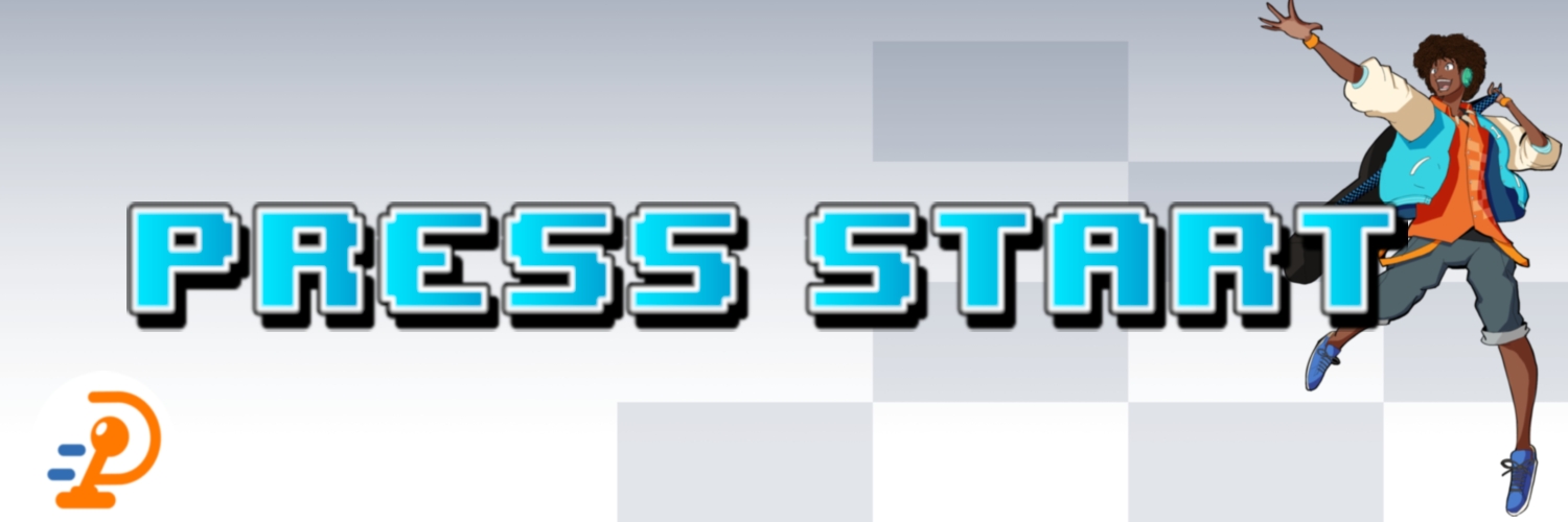 Press Start🏖🎶 banner