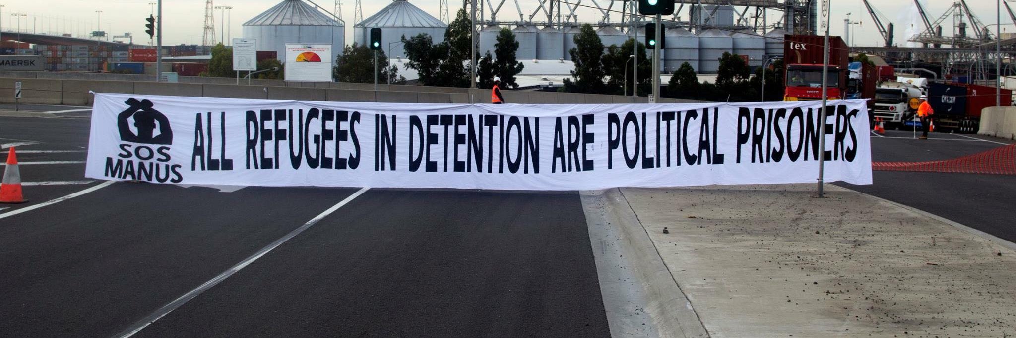 SOS Manus Melbourne banner