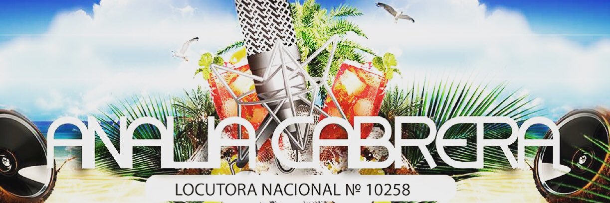 Locutora AnaliaCabre banner