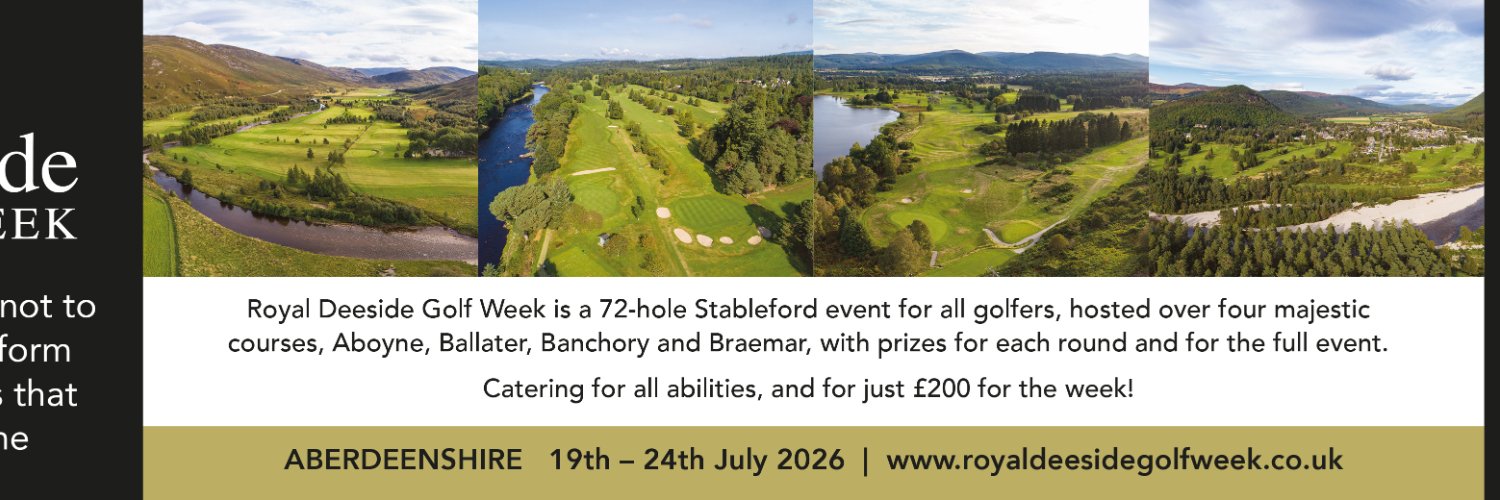 Royal Deeside Golf Week's banner