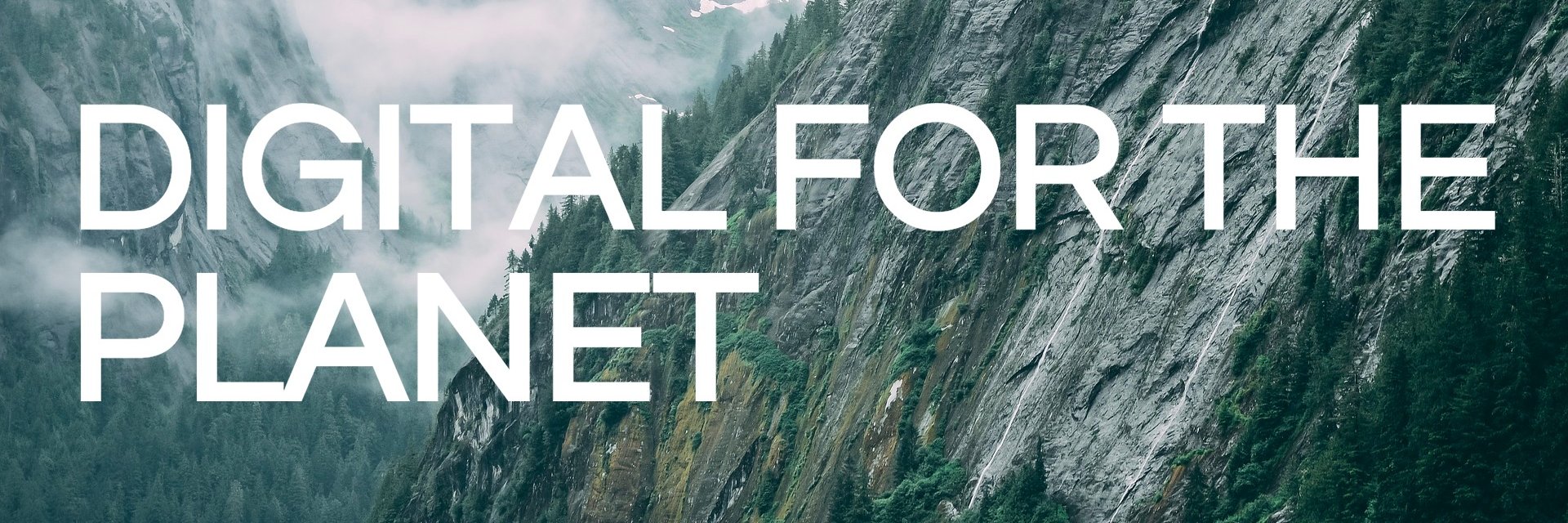 Digital For The Planet banner