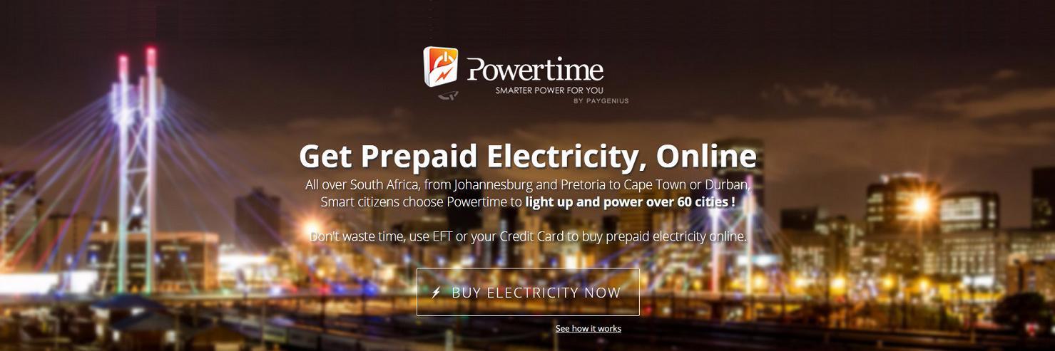 Powertime banner