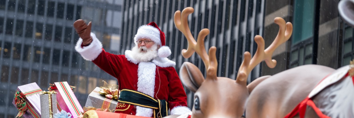 The Original Santa Claus Parade banner