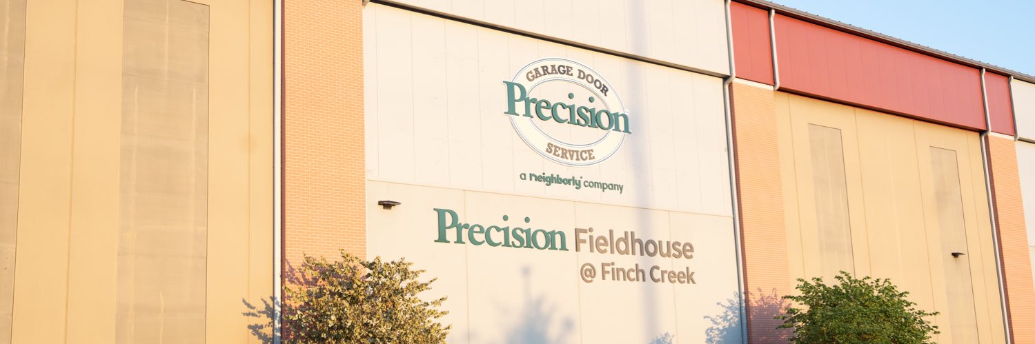 Precision Fieldhouse at Finch Creek banner