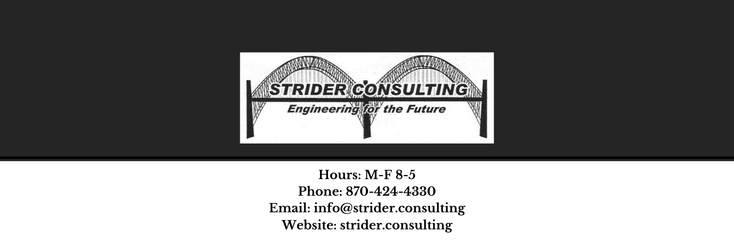 Strider Consulting banner