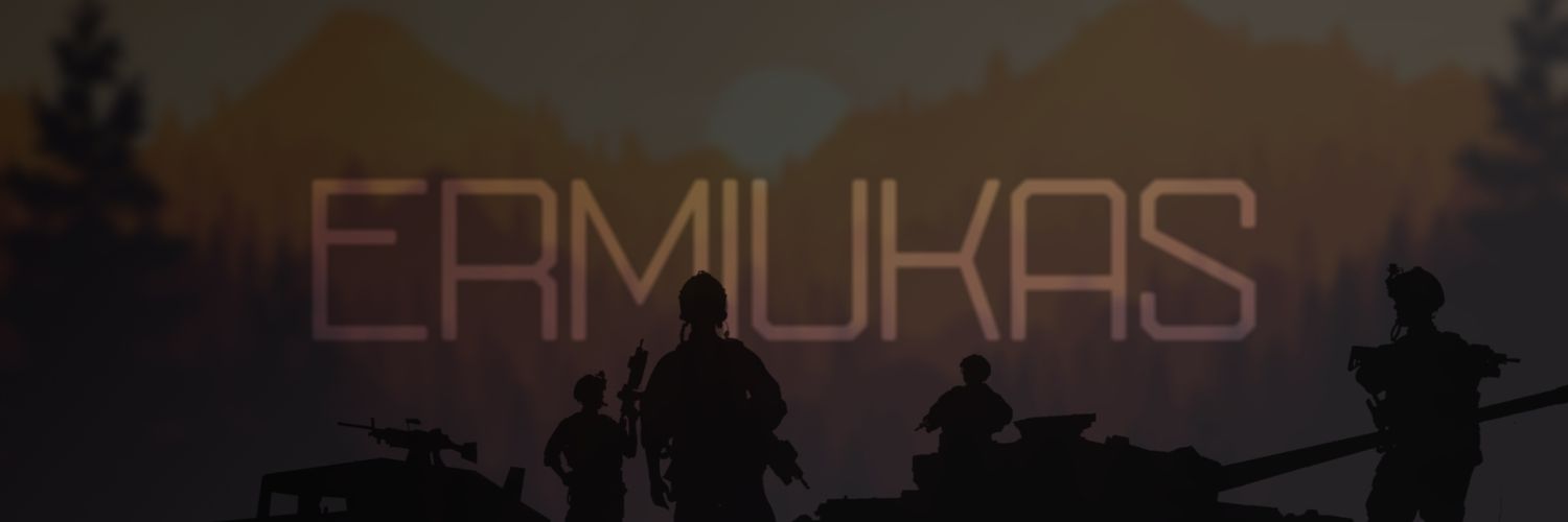 Ermiukas banner