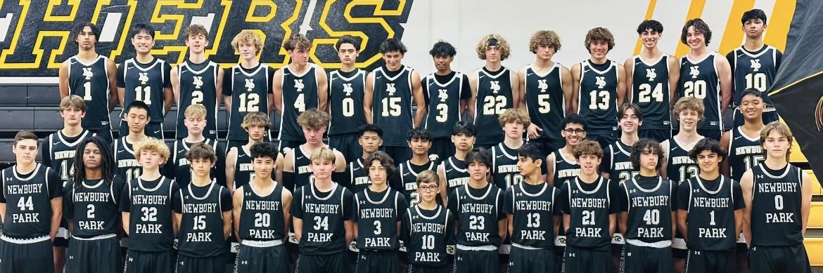 Newbury Park Basketball banner