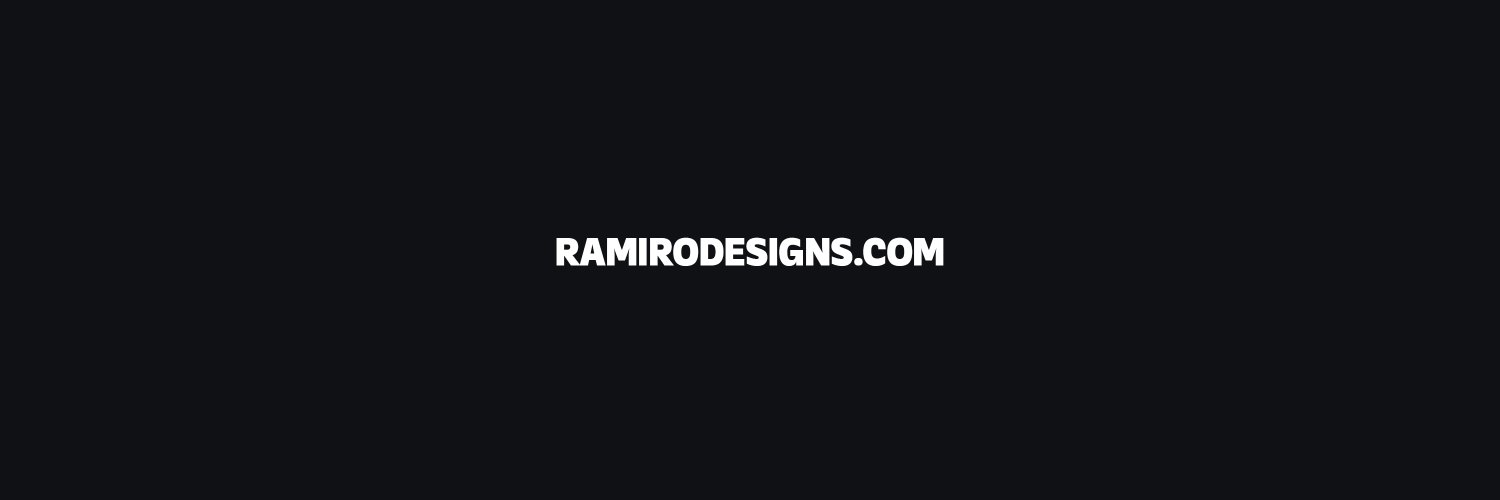 RamiroDesigns banner