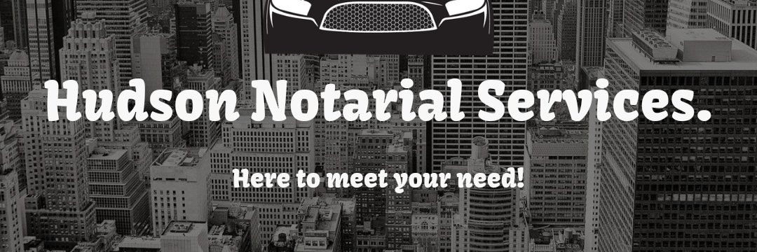 Hudson Notarial Services banner