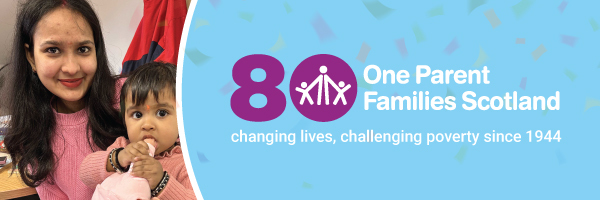 One Parent Families Scotland banner