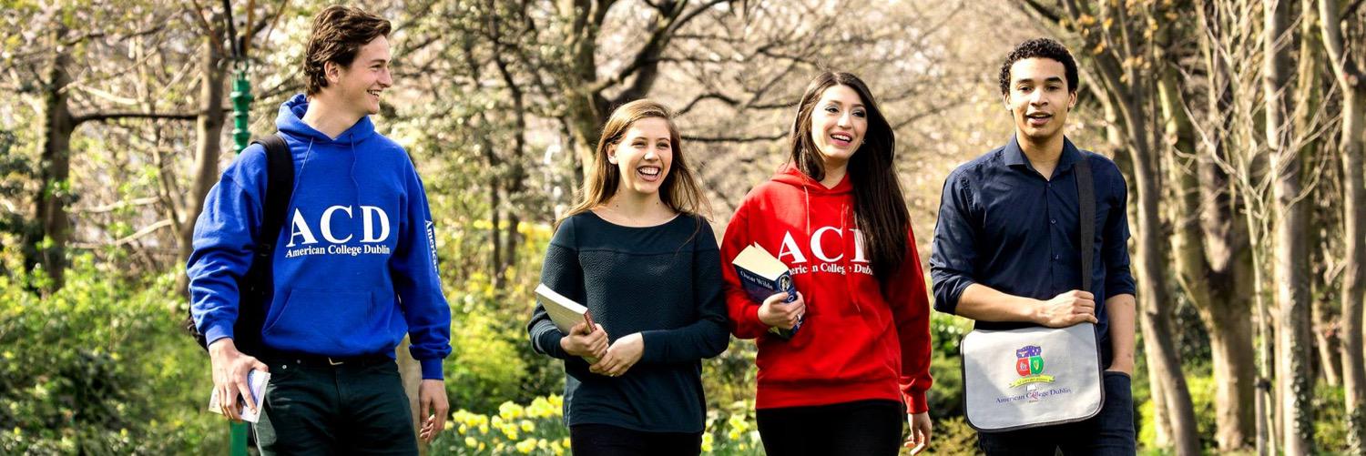 American College Dublin banner