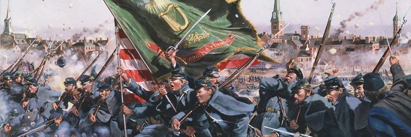 The Irish at War's banner