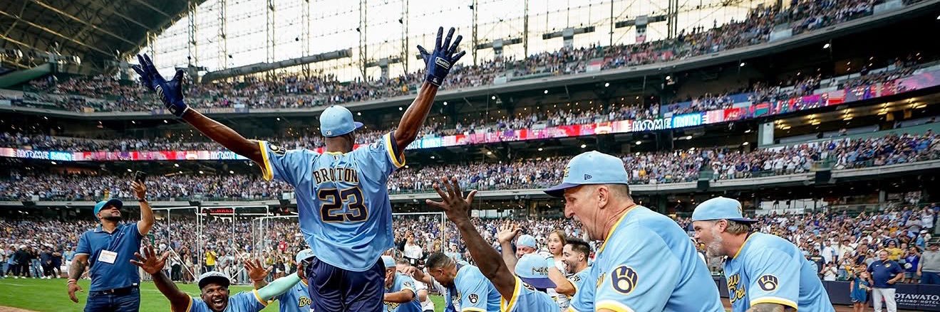 Keon Broxton Enjoyer banner