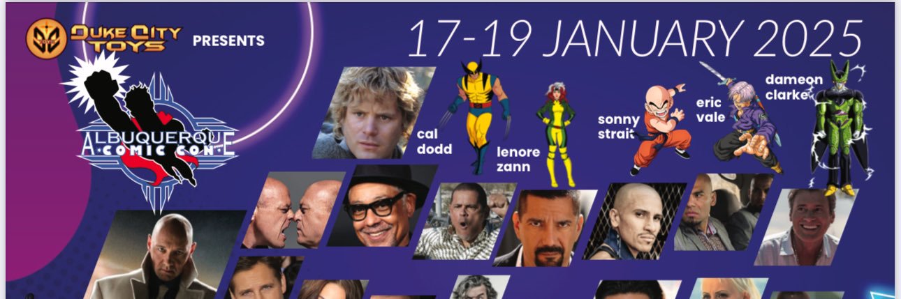 Albuquerque Comic Con banner
