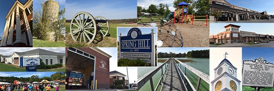 City of Spring Hill banner