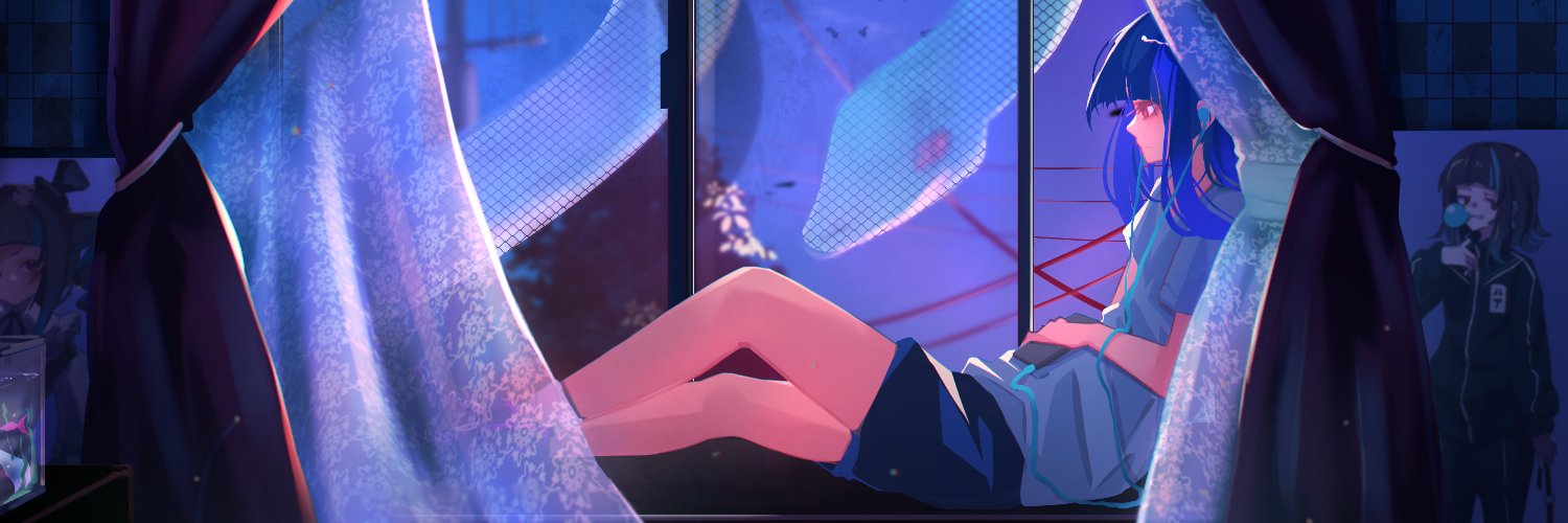 蛇乃ルア🐍💙's banner