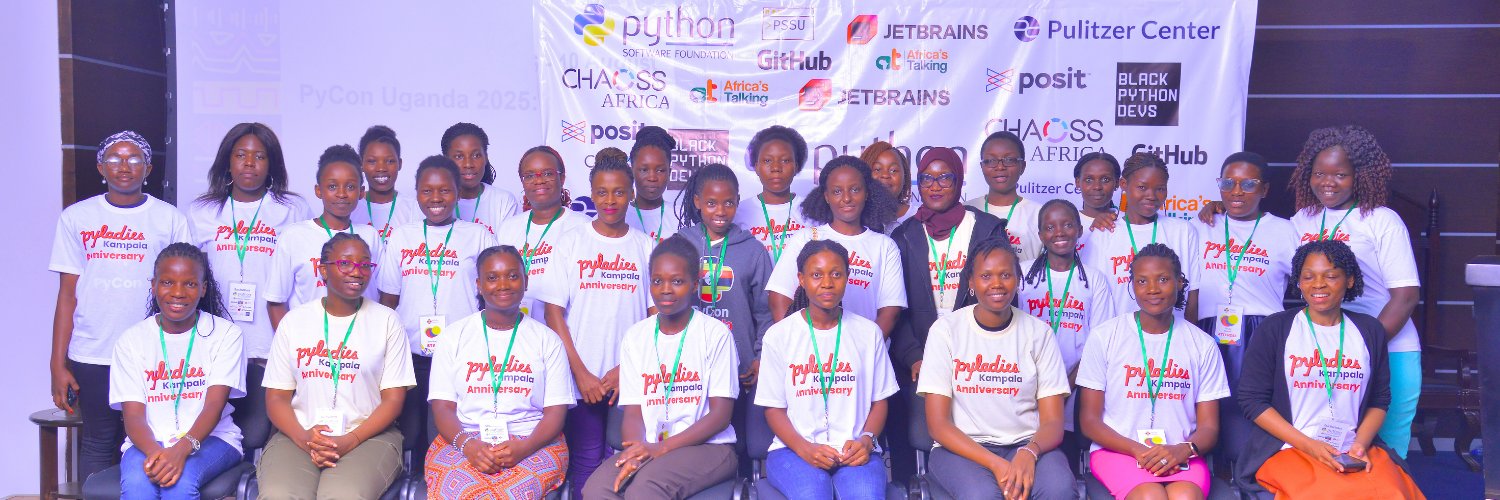 Pyladies Kampala's banner