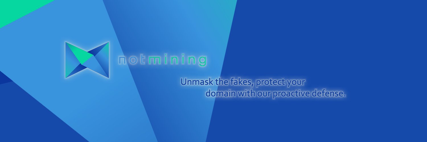 Notmining banner