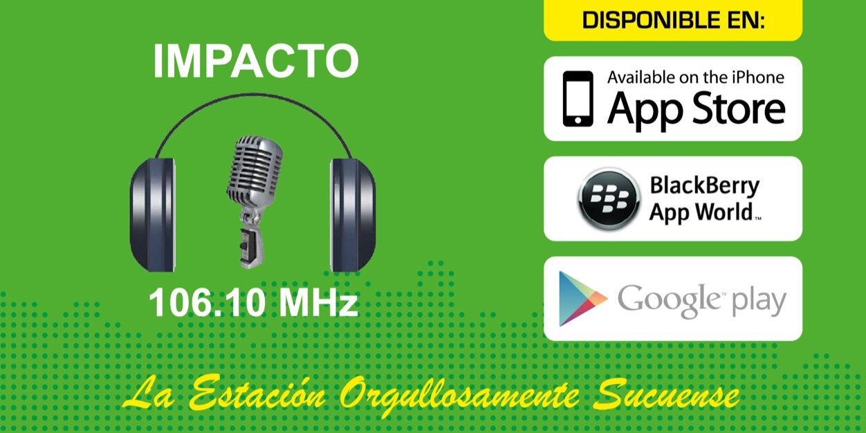 RADIO IMPACTO 106.10 banner