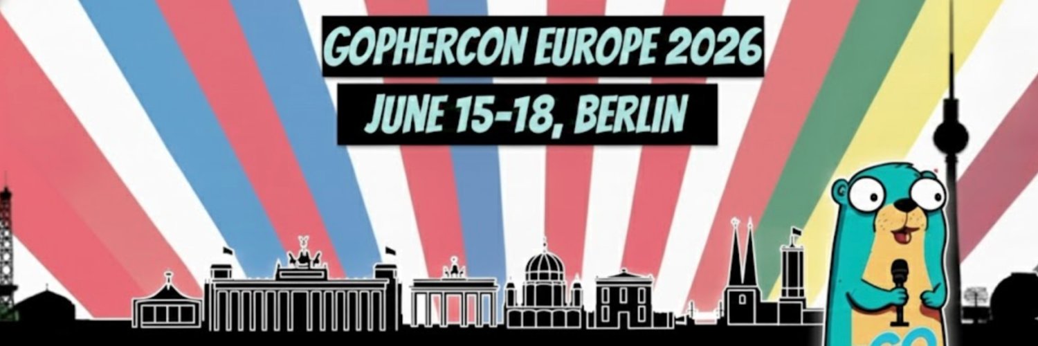 GopherCon Europe banner