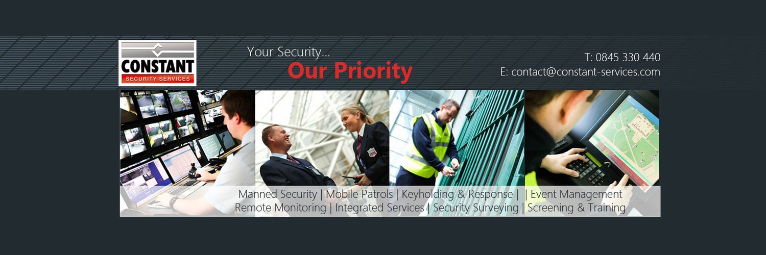 Constant Security Services Profile Banner