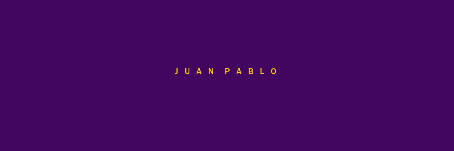 JuanPablo96s's profile banner image