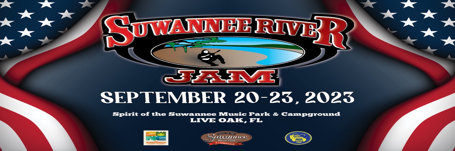 Suwannee River Jam banner