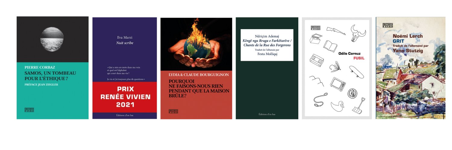 Éditions d'en bas banner