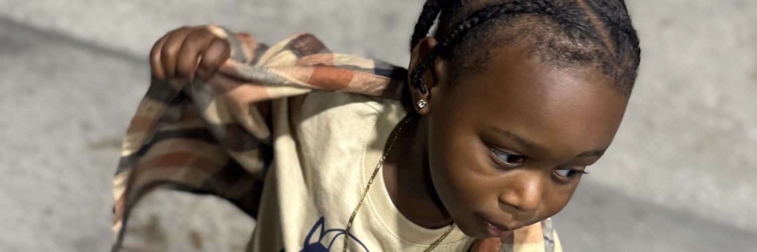 Amir’s Father 👶🏾👣💙 banner