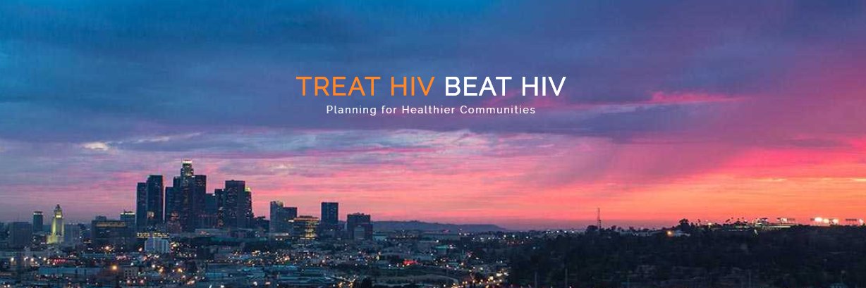Los Angeles County Commission on HIV banner