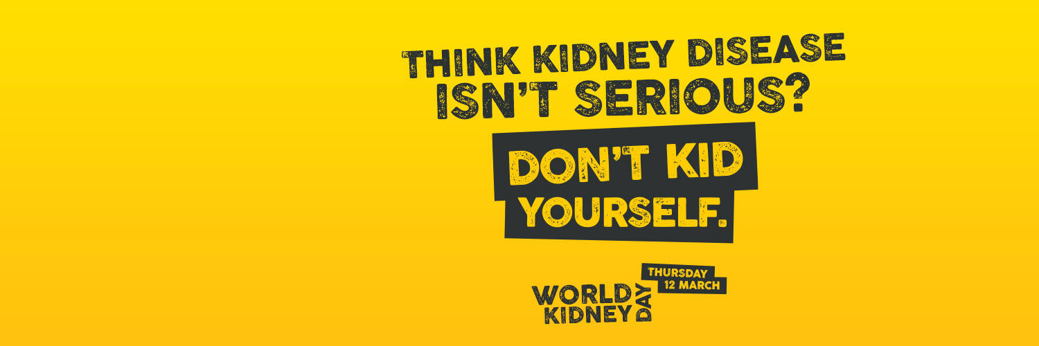 World Kidney Day UK banner