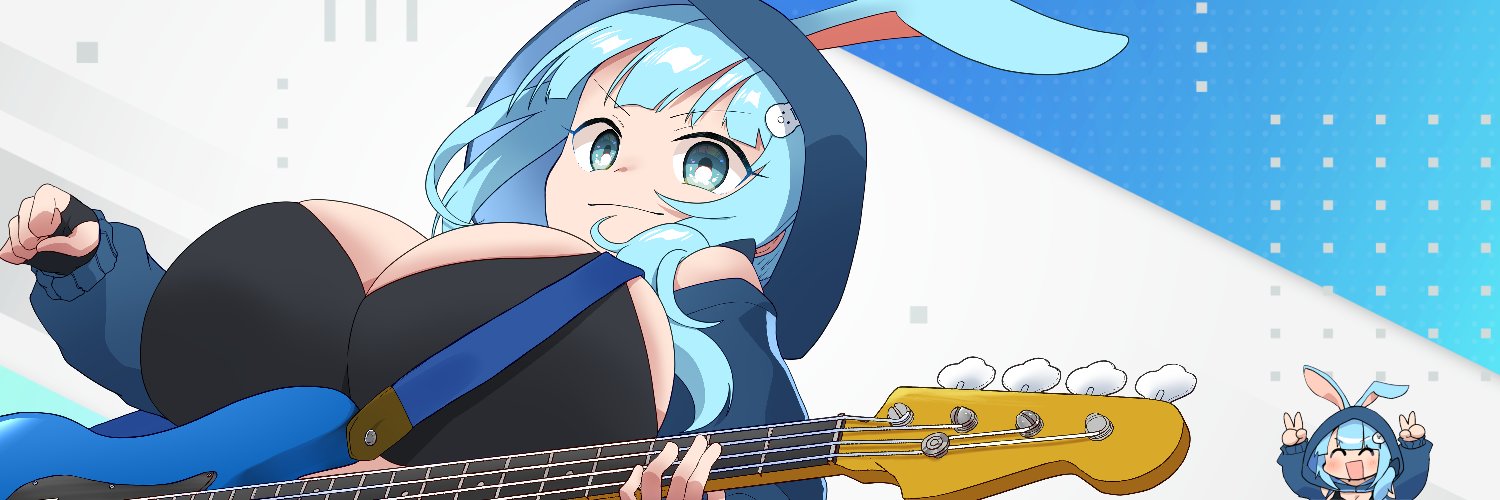 ハルガスミ✍＠ジェネリック音ゲーVTuber banner