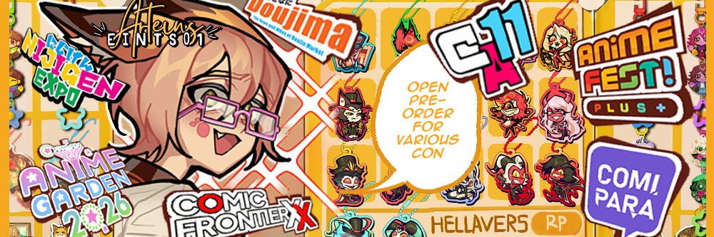 Arteins🦊@AnimeFest+ banner