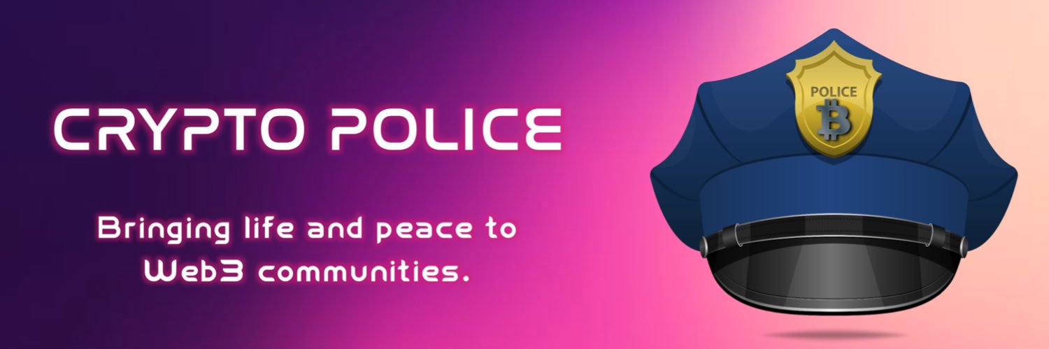 Crypto Police on Chain ⛑ banner
