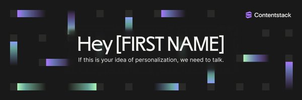 Contentstack Profile Banner