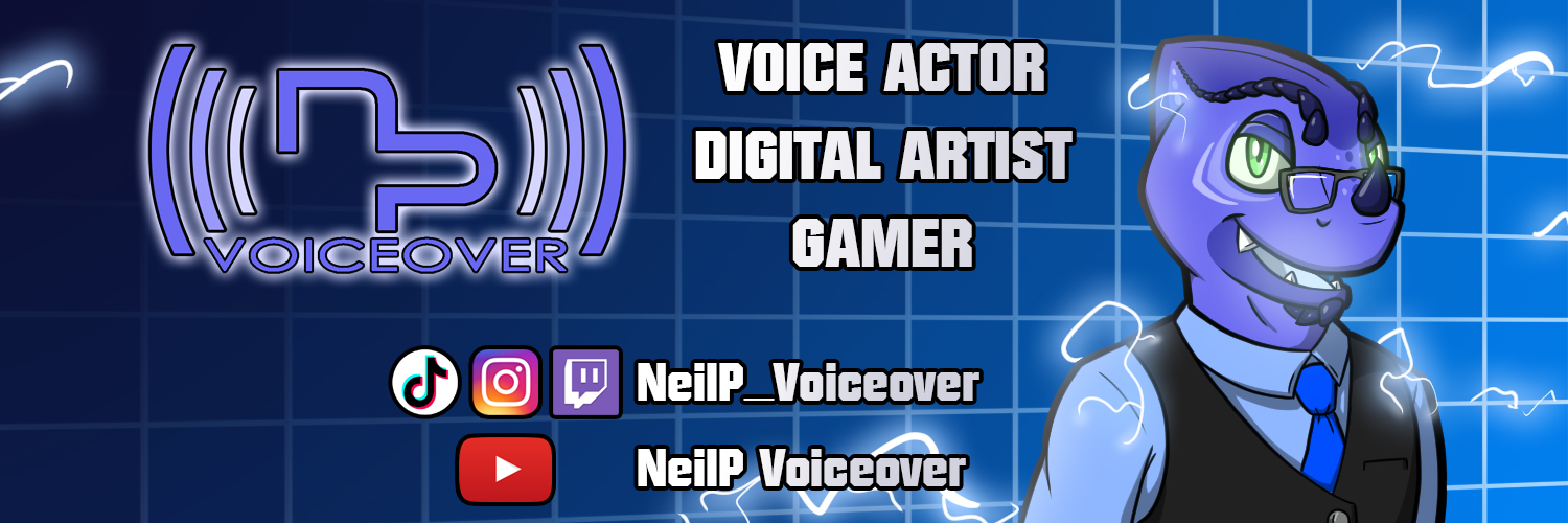 NeilP Voiceover 🔜 Megaplex banner