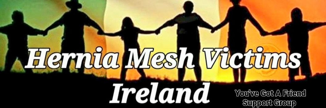 Hernia Mesh Victims Ireland. Chronic Pain Support. banner