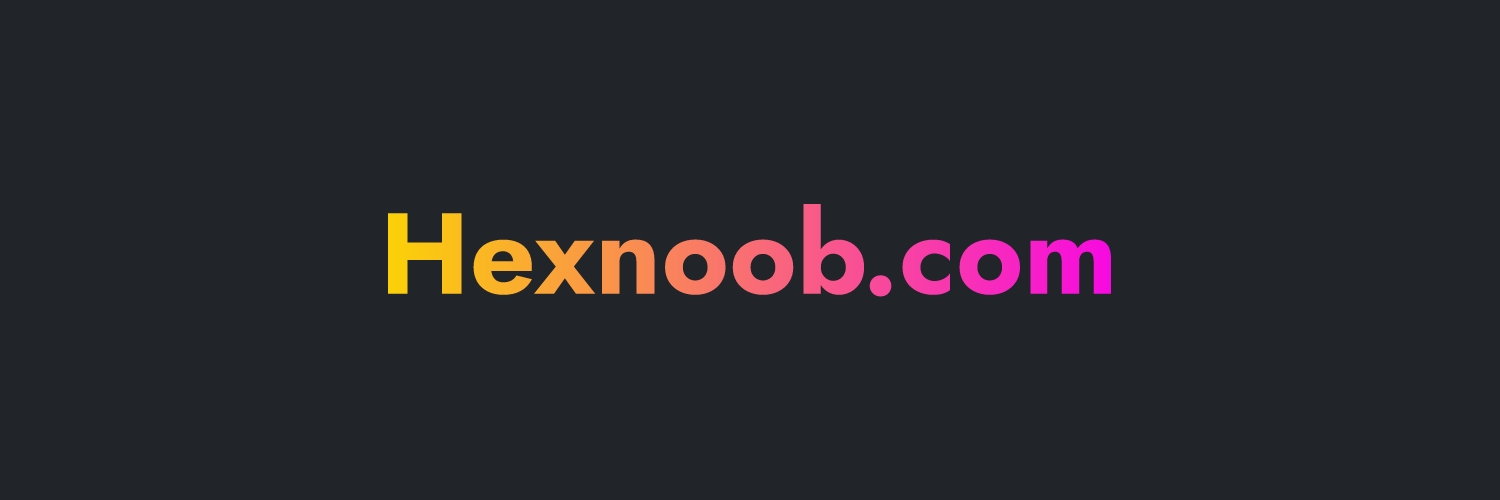 Hexnoob.com banner