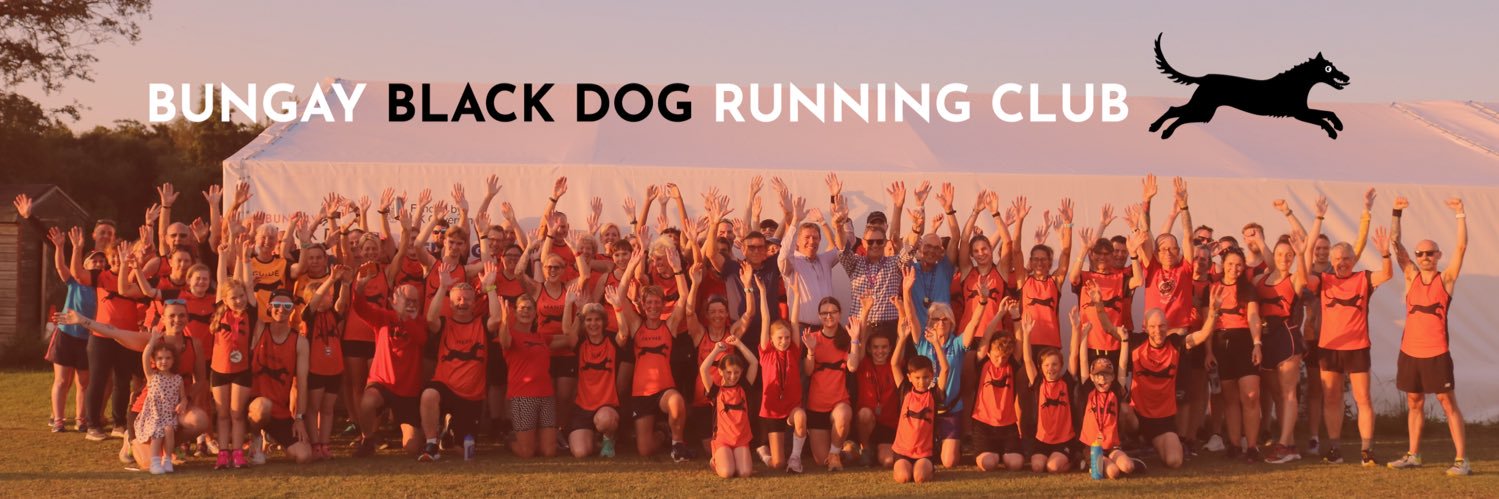Bungay Black Dog Running Club banner