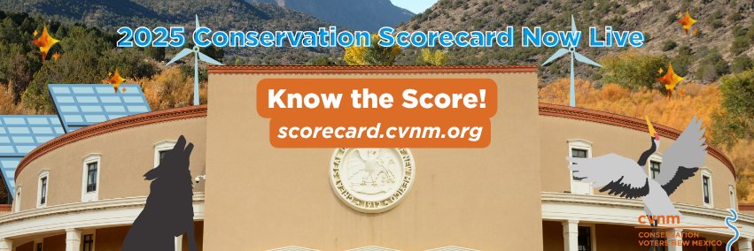 Conservation Voters New Mexico banner