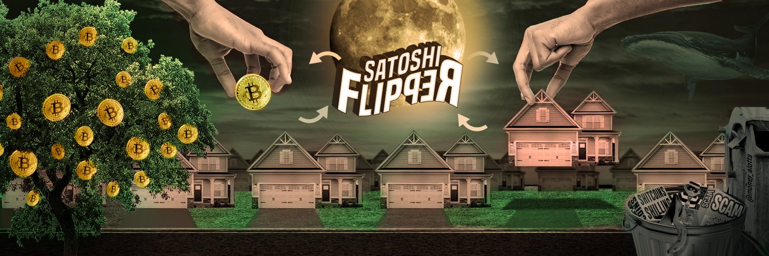 Satoshi Flipper Profile Banner