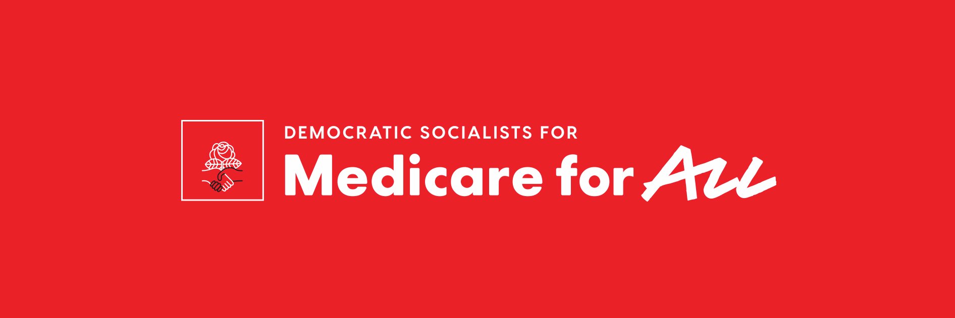 DSA for Medicare for All banner